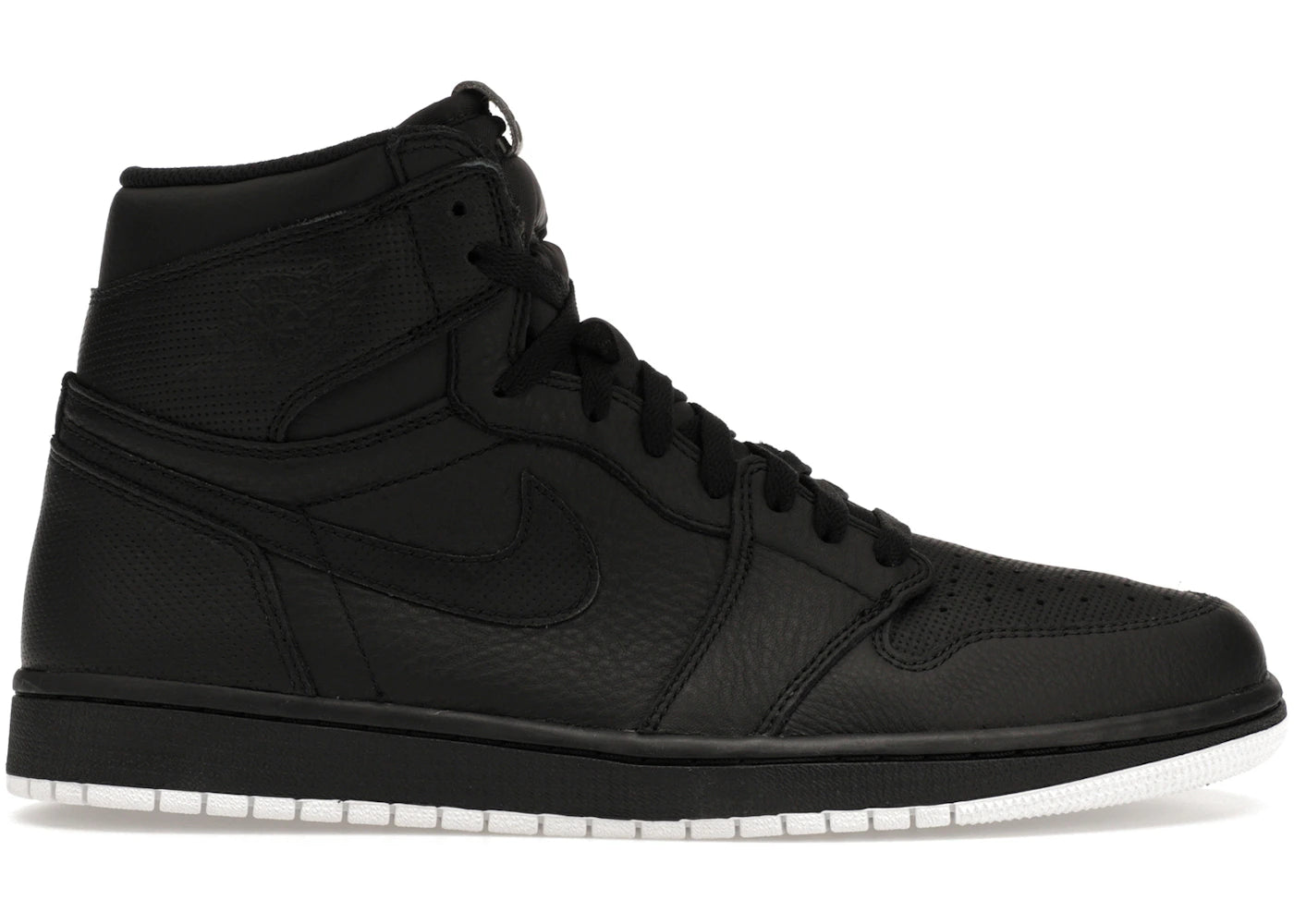 Jordan 1 Retro Black Perforated